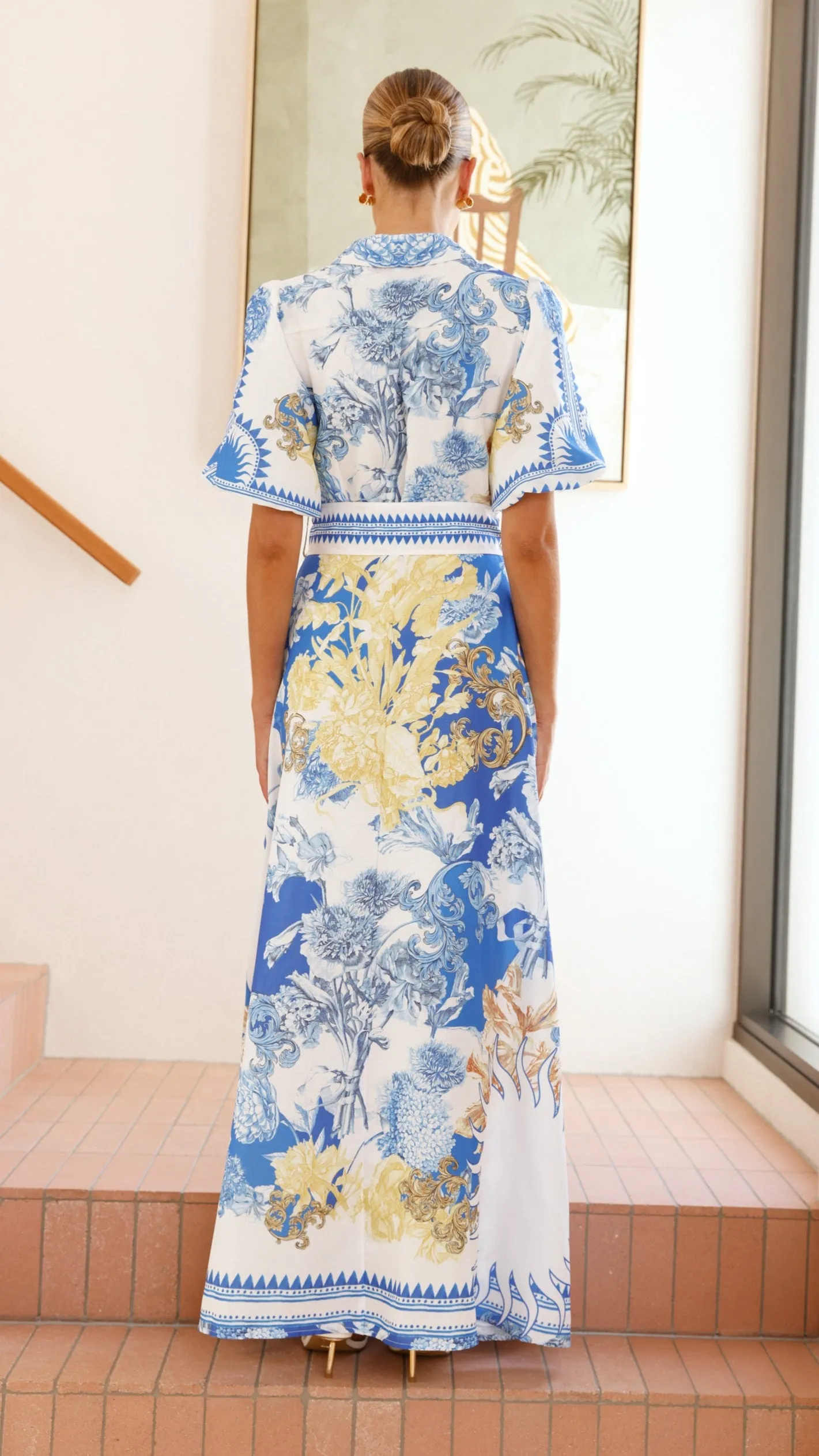 Salene Maxi Dress - Blue Doll sold by Billy J product image thumbnail 2