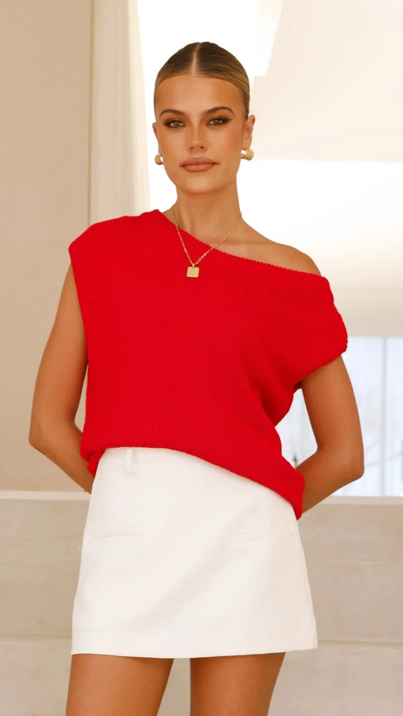 Amiri Top - Red sold by Billy J product image thumbnail 2