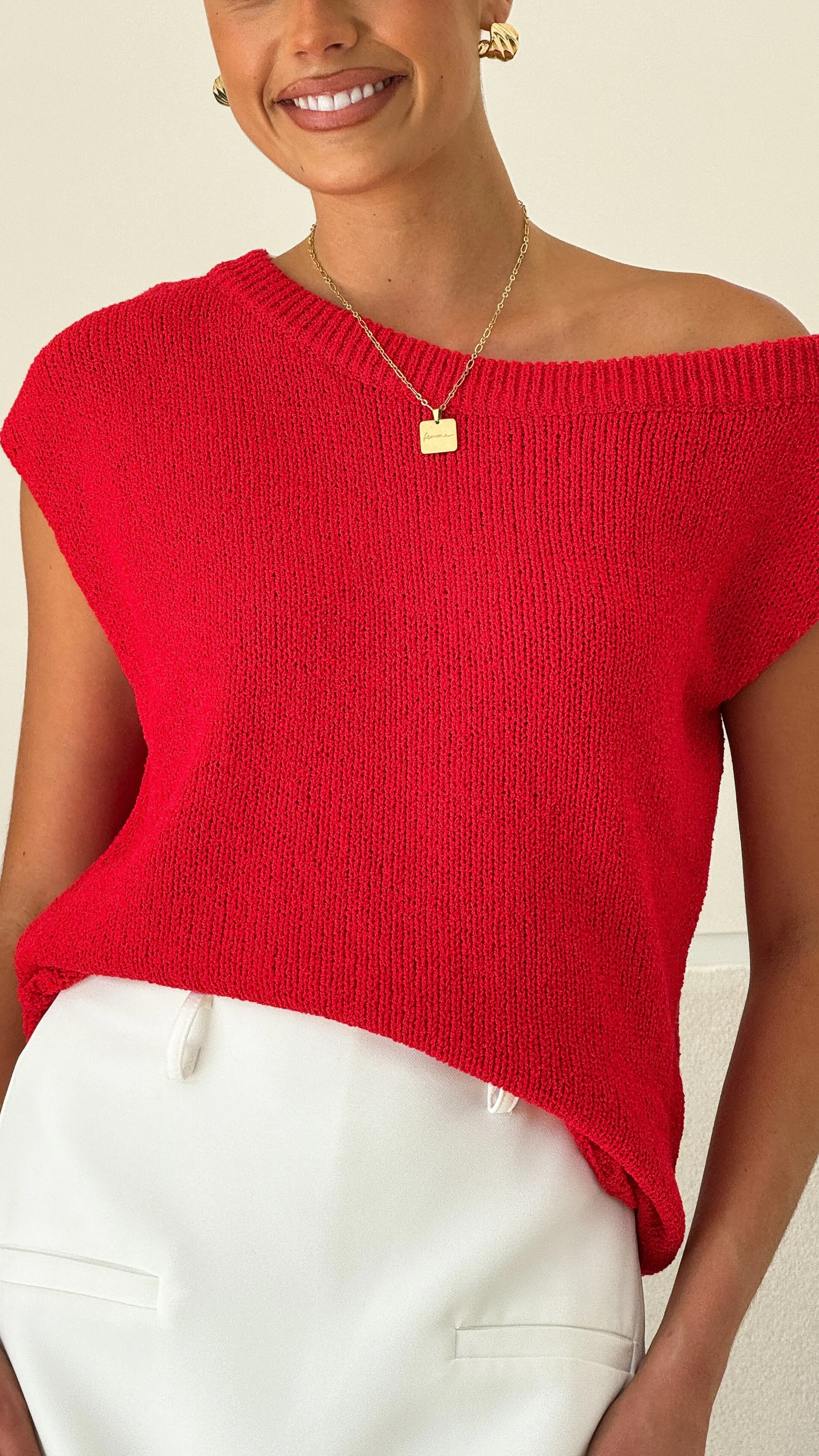 Amiri Top - Red sold by Billy J product image thumbnail 5