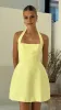 Mady Mini Dress - Lemon sold by Billy J