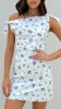Ebbe Mini Dress - Blue Floral sold by Billy J