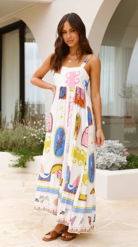 Sylvie Maxi Dress - Sunetta Print sold by Billy J
