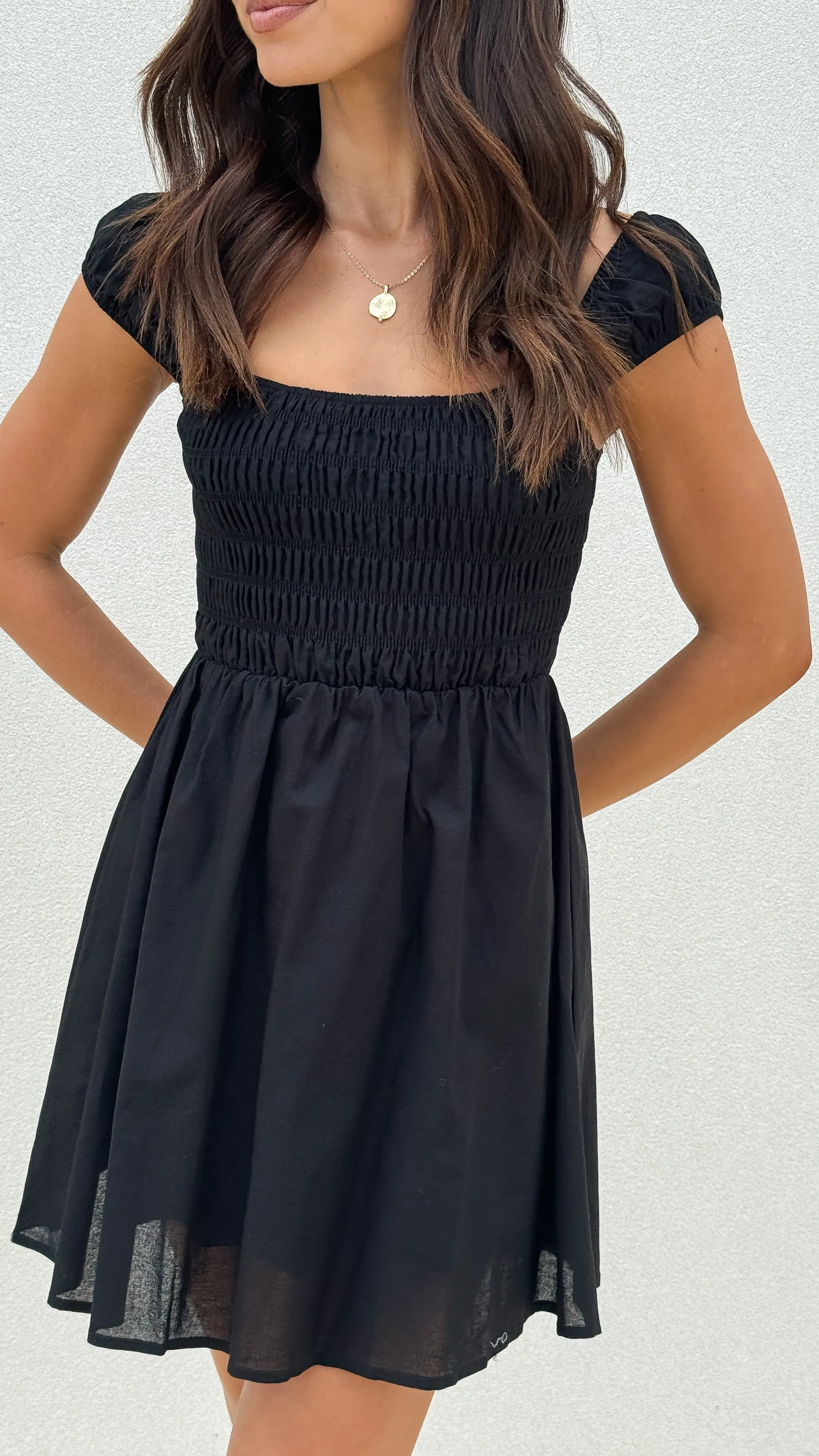 Tamami Mini Dress - Black sold by Billy J product image thumbnail 3