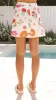 Adina Mini Skirt - White Floral sold by Billy J