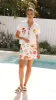 Adina Mini Skirt - White Floral sold by Billy J