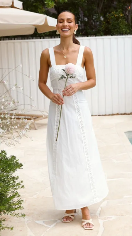 Takala Maxi Dress - Off White sold by Billy J