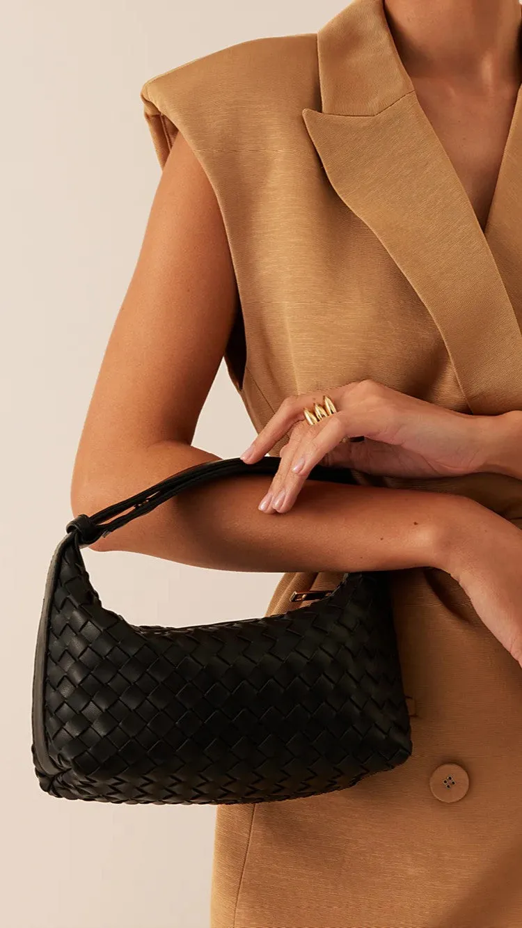 Isabelle Handle Bag - Black sold by Billy J product image thumbnail 2