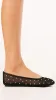 Gerani Flats - Black Mesh Diamante sold by Billy J