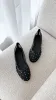 Gerani Flats - Black Mesh Diamante sold by Billy J