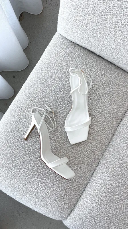 Octans Heel - White Patent sold by Billy J