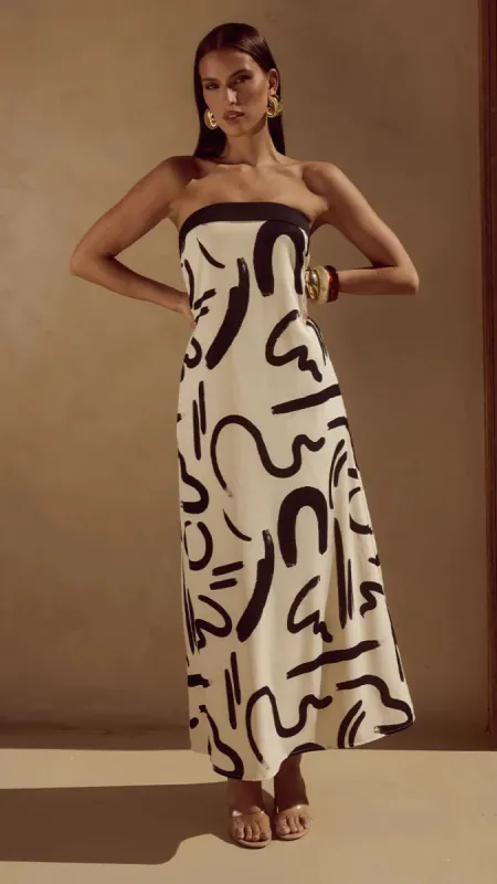 Alba Maxi Dress - York Sand sold by Billy J