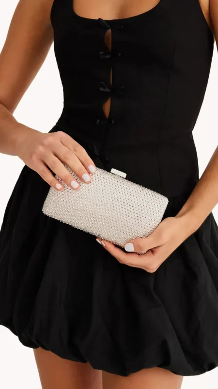 Scottie Clutch Bag - Champagne sold by Billy J