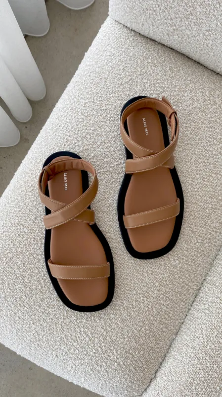 Kenia Sandal - Pecan Leather sold by Billy J