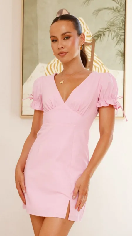 Breigh Mini Dress - Pink sold by Billy J