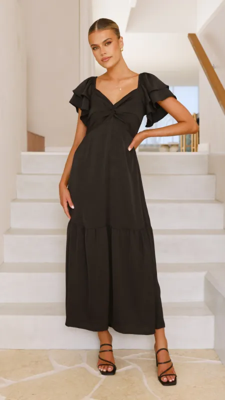 Averianna Maxi Dress - Black sold by Billy J
