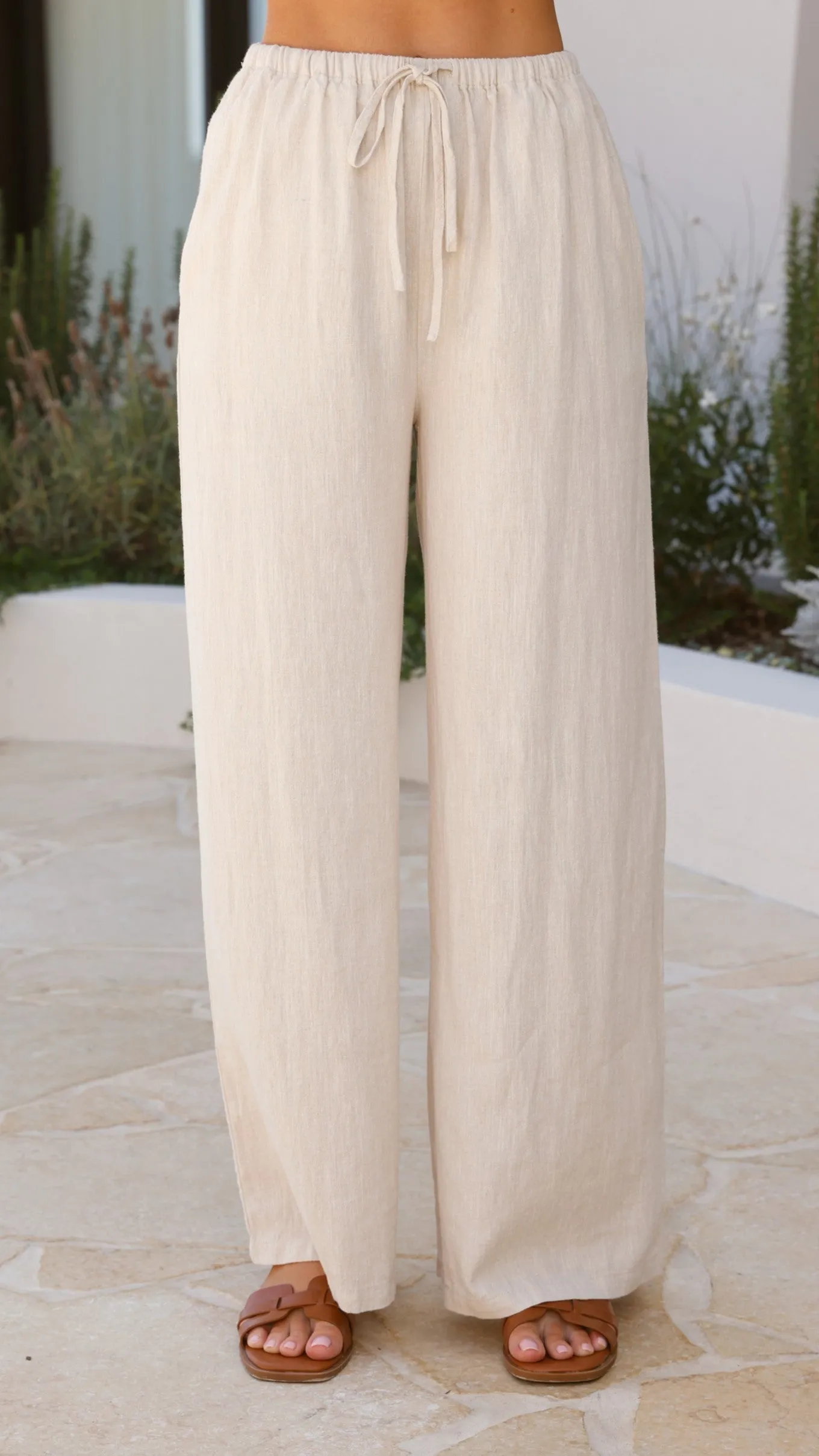 Tara Pants - Natural sold by Billy J product image thumbnail 2