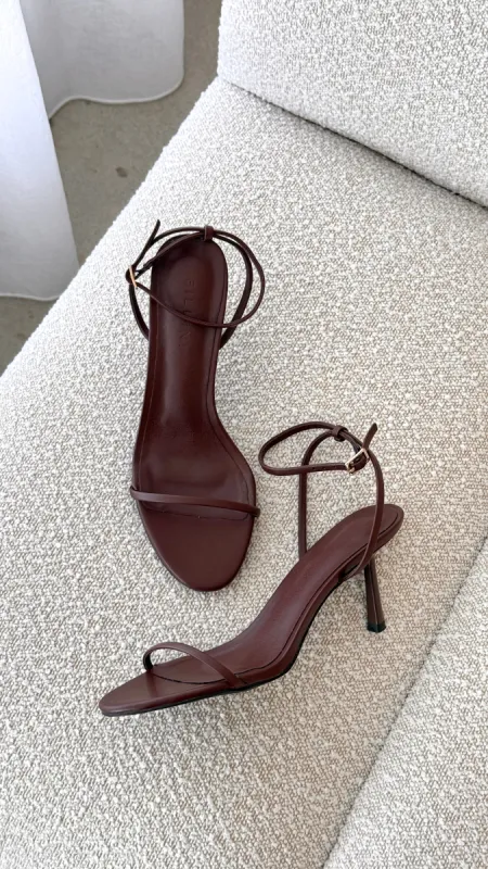 Hopper Heel - Chocolate sold by Billy J