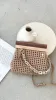 Emilie Knotted Weave Resin Links Clutch - Mocha/Nude sold by Billy J