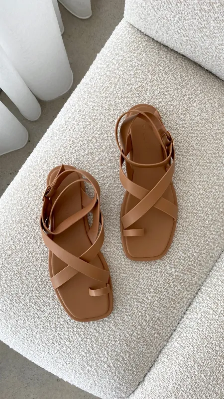Ushi Sandal - Toffee sold by Billy J
