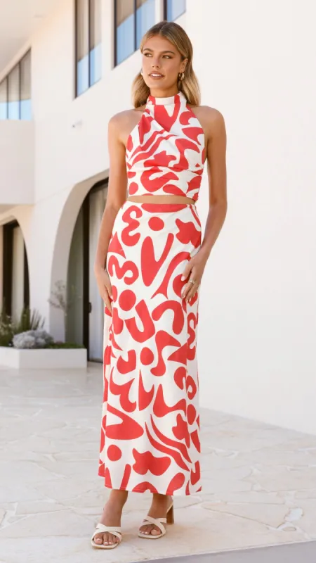 Esther Maxi Skirt - Florence Print sold by Billy J