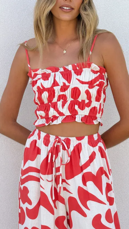 Devon Top - Florence Print sold by Billy J