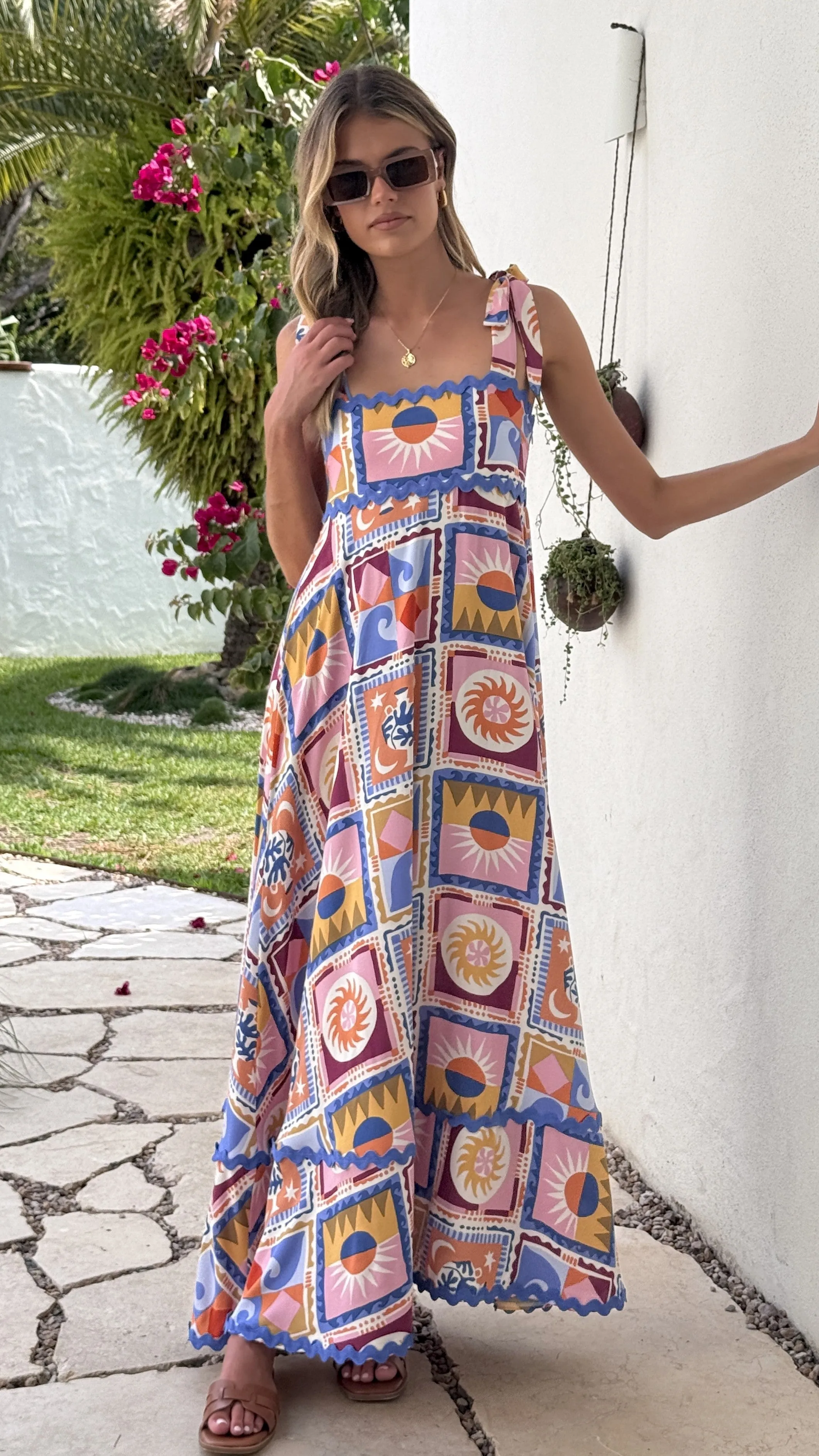 Rhodes Maxi Dress - Multi sold by Billy J product image thumbnail 4