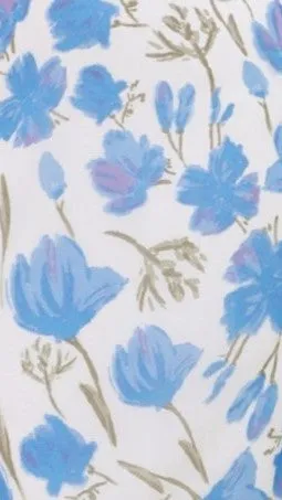 Ebru Top - Blue Bell Floral sold by Billy J product image thumbnail 5