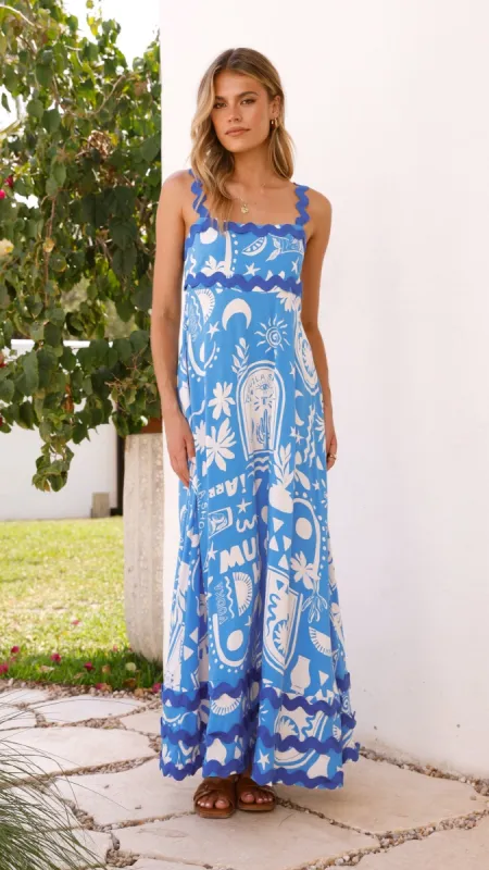 Eaton Maxi Dress - Frances Collection sold by Billy J