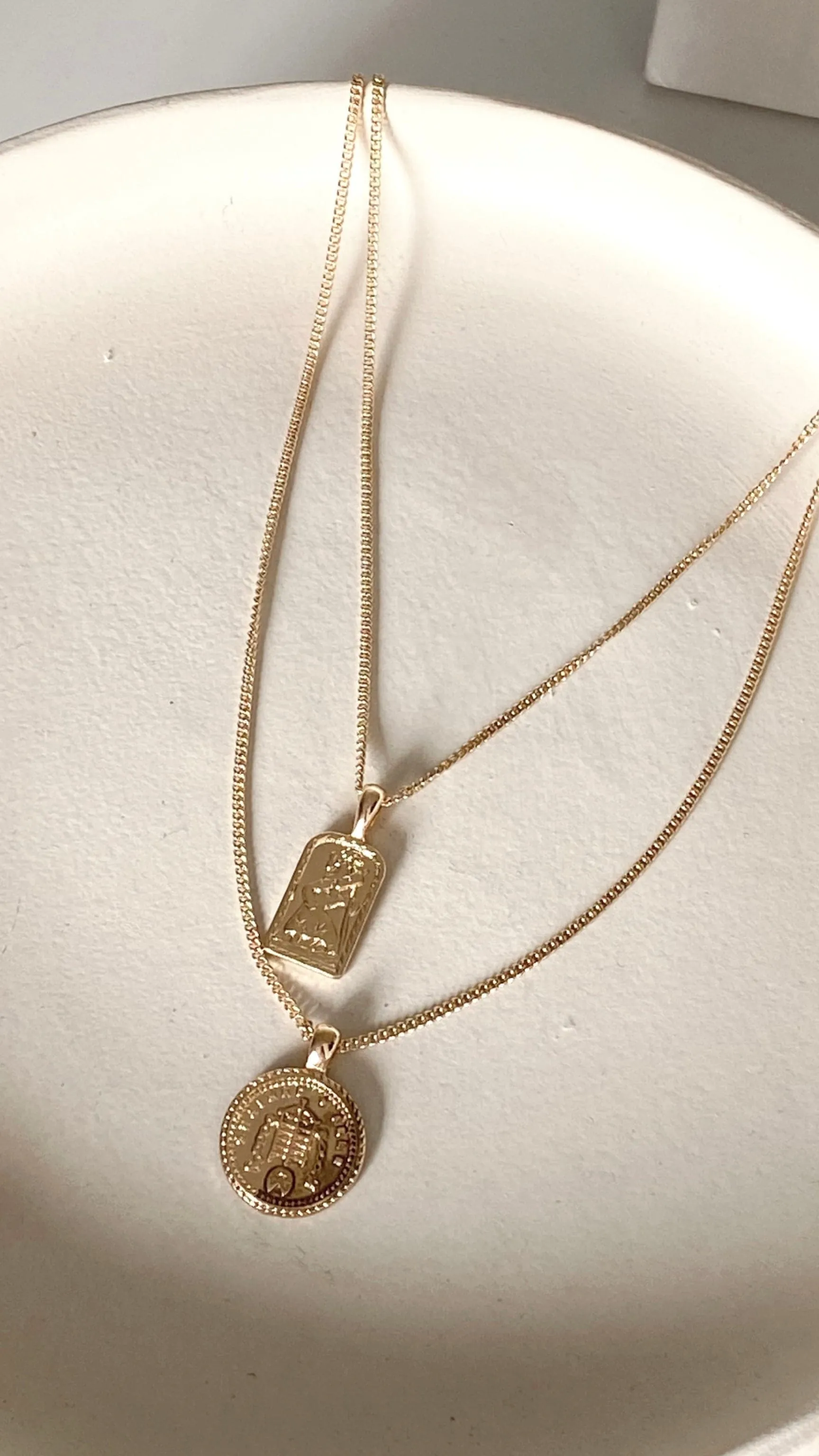 Jorda Necklace - Gold sold by Billy J