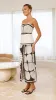 Margot Strapless Tunic Top - Palm Canyon sold by Billy J