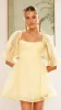 Lakeithia Mini Dress - Yellow sold by Billy J