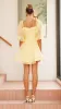 Lakeithia Mini Dress - Yellow sold by Billy J