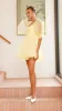 Lakeithia Mini Dress - Yellow sold by Billy J
