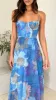 Rahima Maxi Dress - Blue Floral sold by Billy J