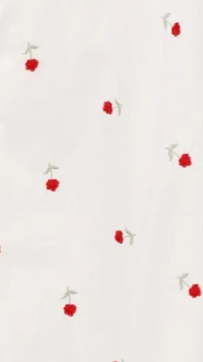 Misty Maxi Dress - White / Red Floral sold by Billy J product image thumbnail 3