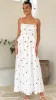Misty Maxi Dress - White / Red Floral sold by Billy J