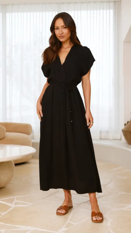 Velia Maxi Dress - Black sold by Billy J