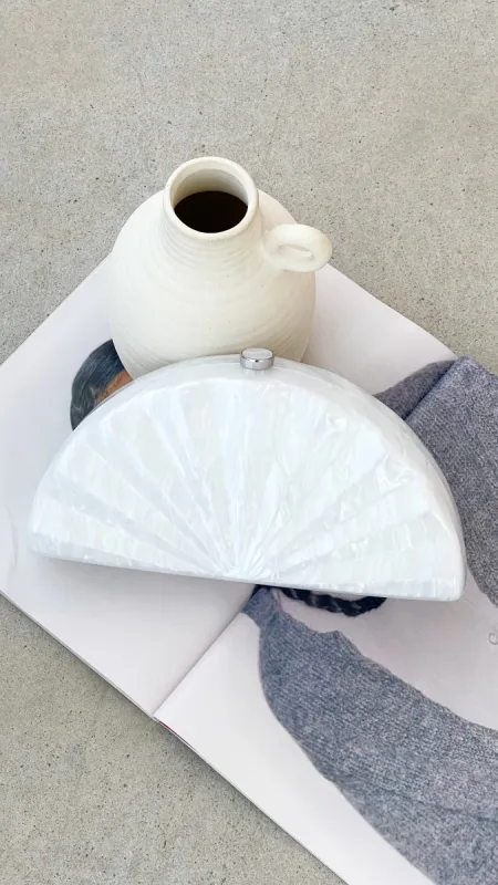 Alexandra Clutch - Pearl sold by Billy J