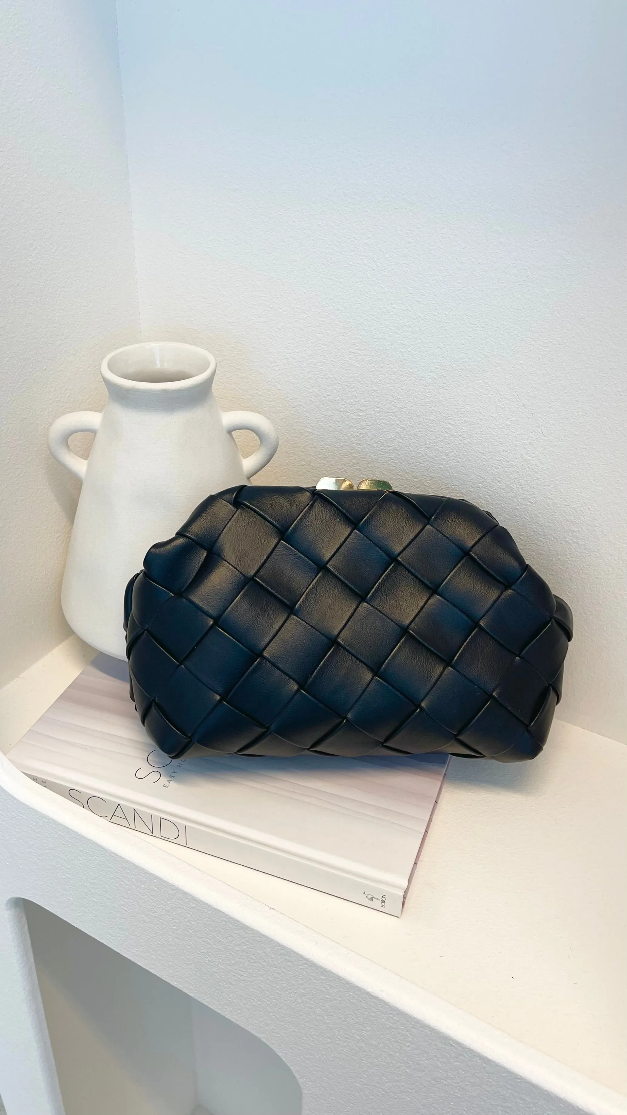 Vasanti Woven Clutch - Black sold by Billy J product image thumbnail 2