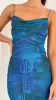 Hanne Maxi Dress - Blue Print sold by Billy J