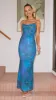 Hanne Maxi Dress - Blue Print sold by Billy J