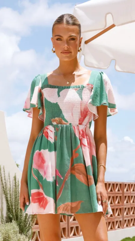 Molly Mini Dress - Wild Orchid sold by Billy J