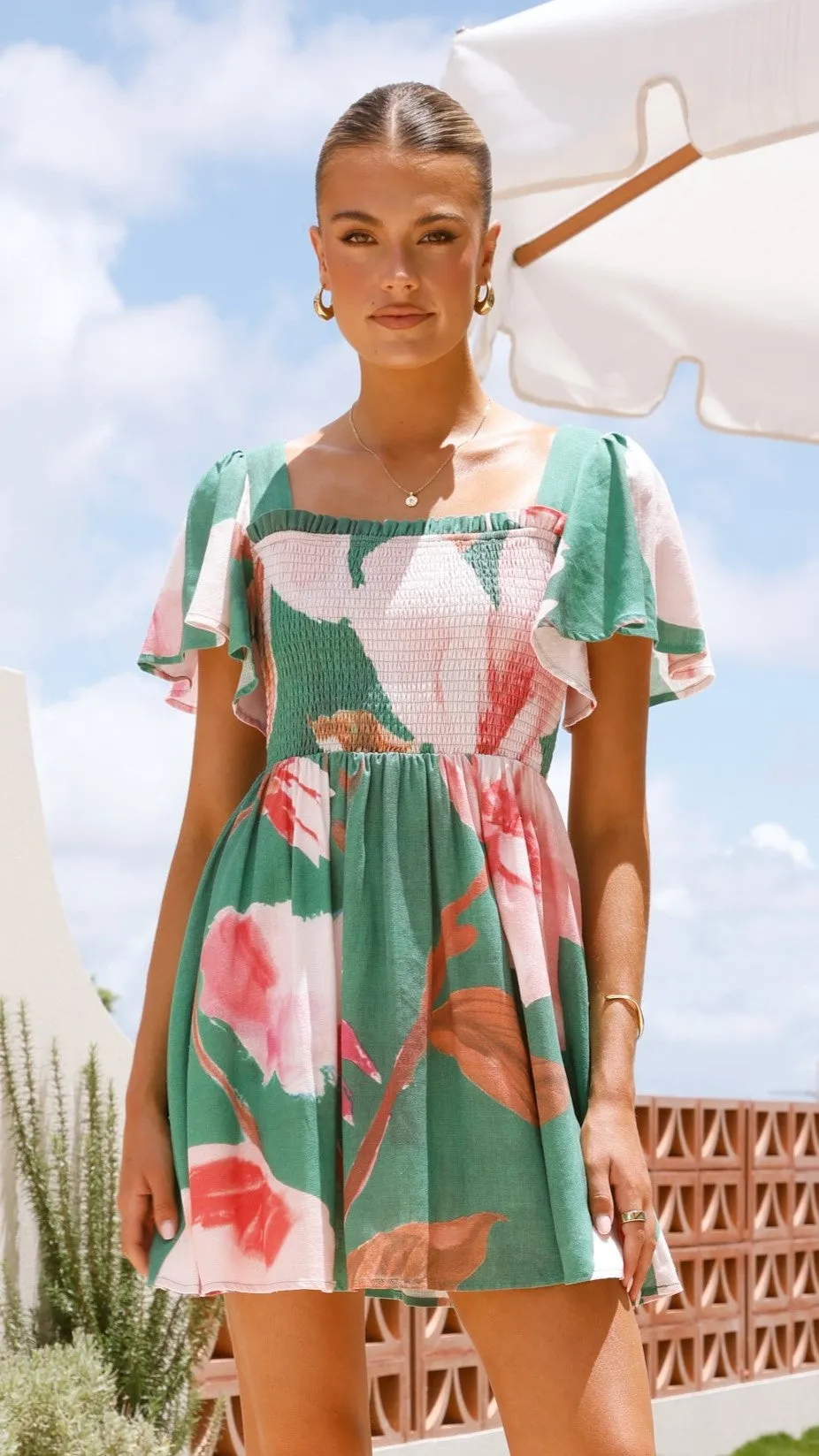 Molly Mini Dress - Wild Orchid sold by Billy J