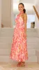 Taipa Maxi Dress - Pink / Orange Floral sold by Billy J