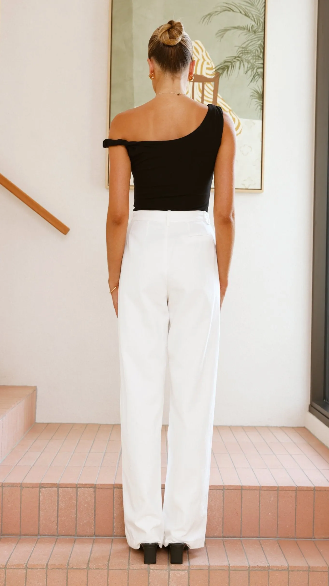 Delphi Asymmetrical Top - Black sold by Billy J product image thumbnail 3