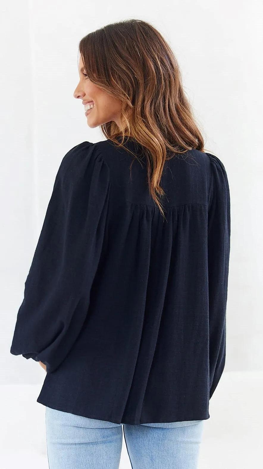 Jolie Long sleeve Top - Black sold by Billy J product image thumbnail 2