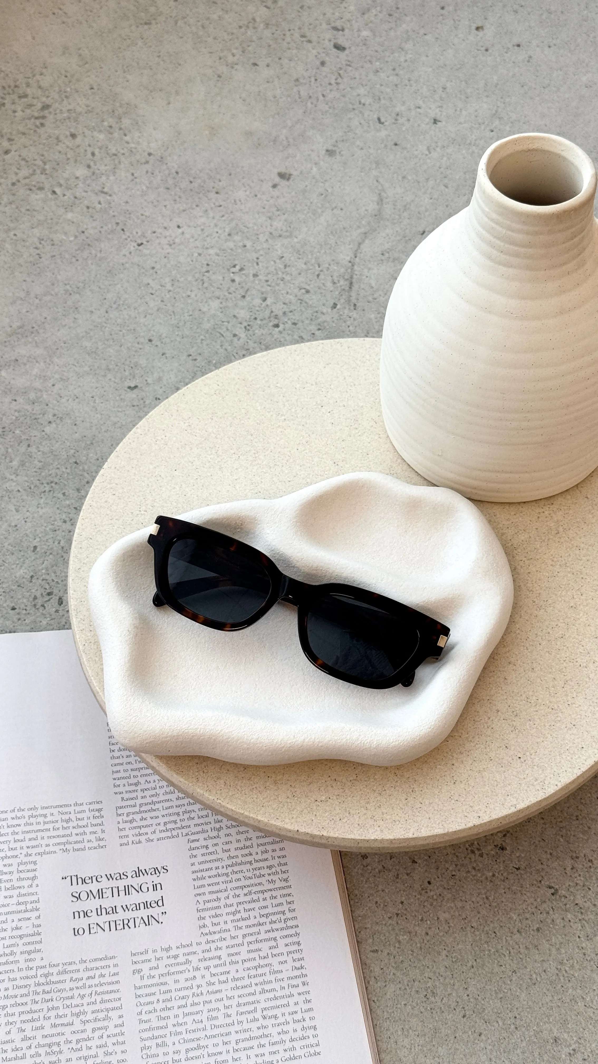 The Deyn Sunglasses - Havana / Ink sold by Billy J product image thumbnail 4