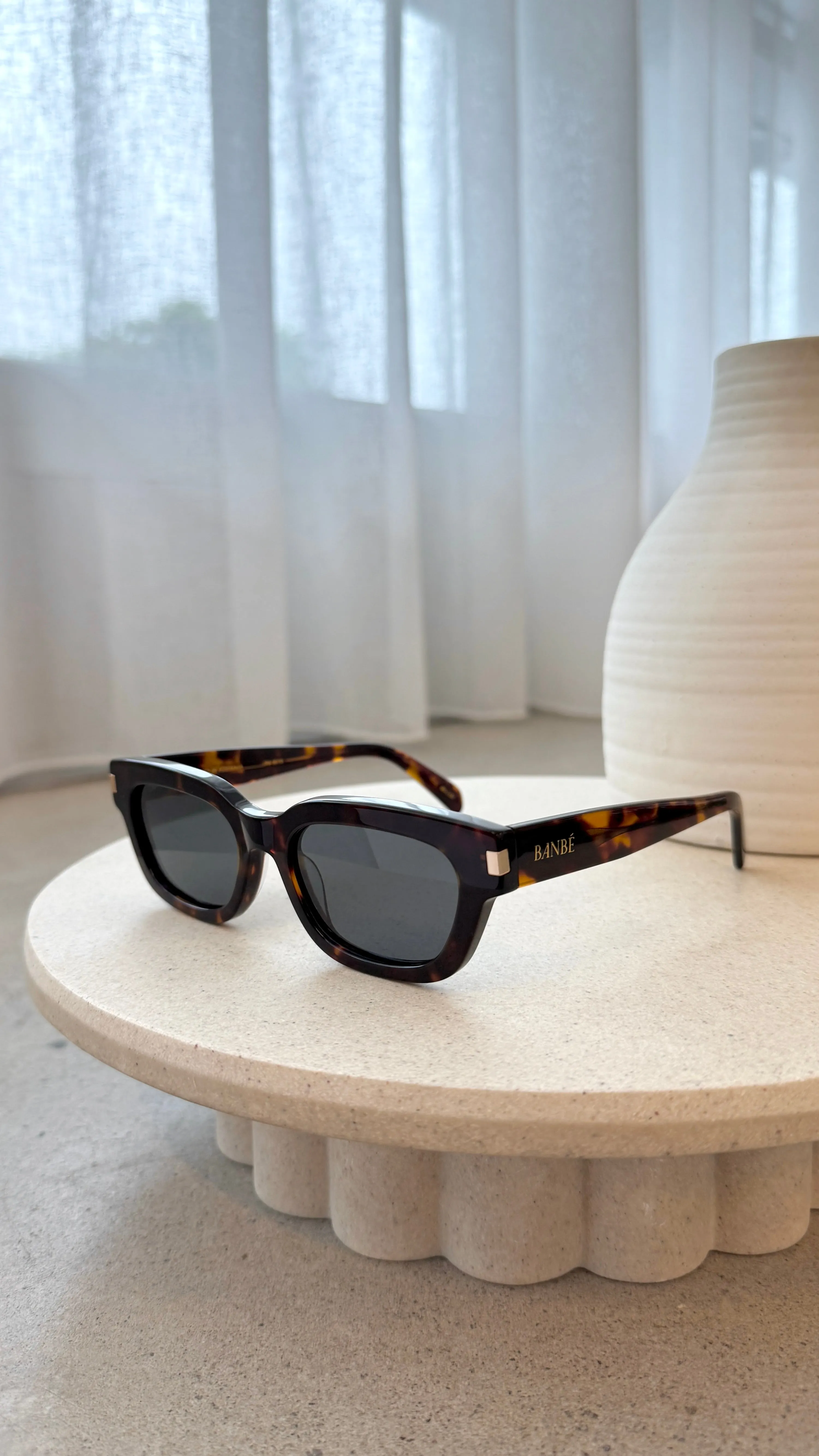 The Deyn Sunglasses - Havana / Ink sold by Billy J