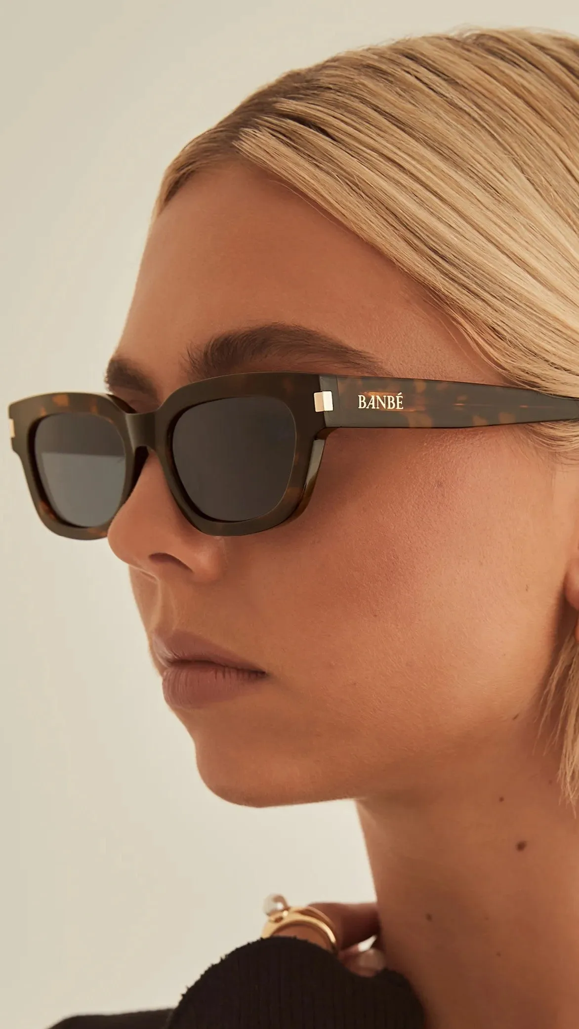 The Deyn Sunglasses - Havana / Ink sold by Billy J product image thumbnail 2