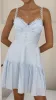 Beatrix Mini Dress - Blue sold by Billy J